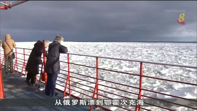 冬季首批流冰已抵达鄂霍次克海