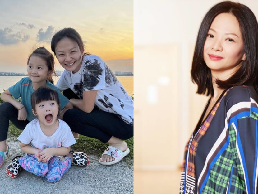This is how local actress Mindee Ong deflects questions from her daughters whenever someone recognises her in public