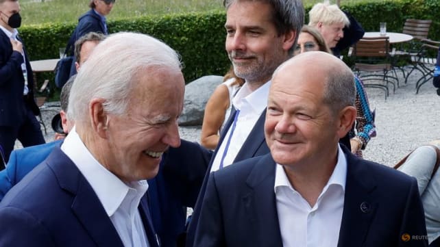 'Kindred spirits' Biden, Scholz work to heal US-German ties