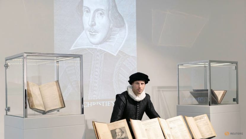 Rare outing for six Shakespeare’s First Folio copies in London