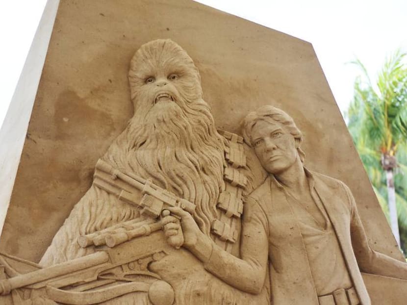Your favourite Star Wars characters are now sand sculptures at Sentosa