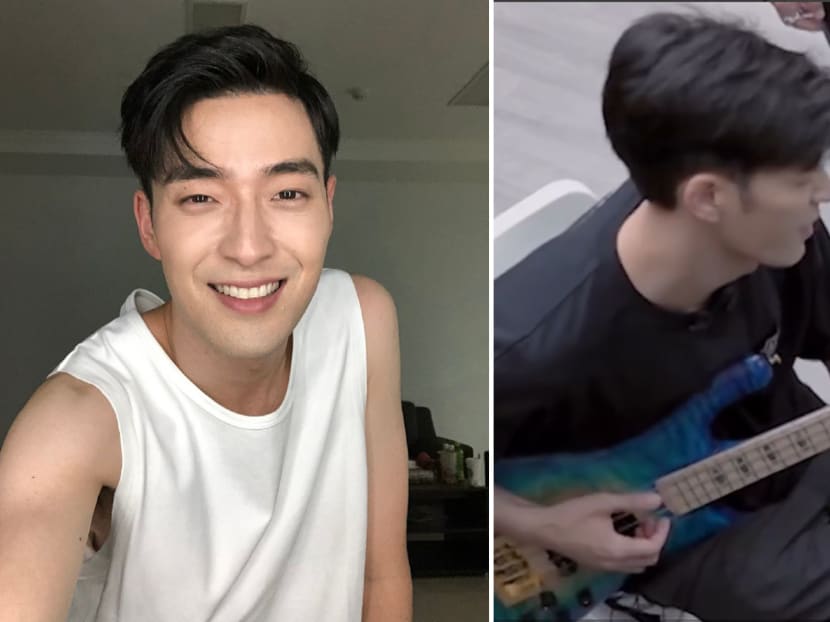 The former K-pop idol says picking up the instrument again on Call Me By Fire brought back those painful memories.