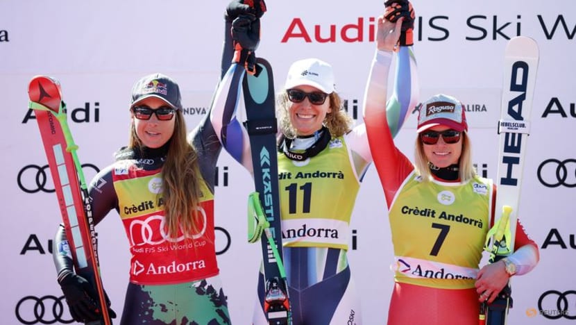 Slovenian Stuhec wins World Cup downhill final Slovenian Stuhec wins World Cup downhill final