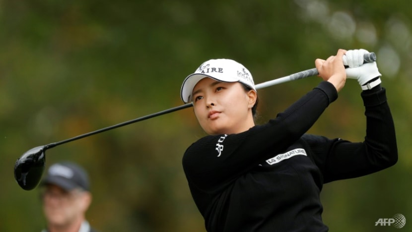 South Korean Ko grabs four-stroke lead at LPGA Founders Cup