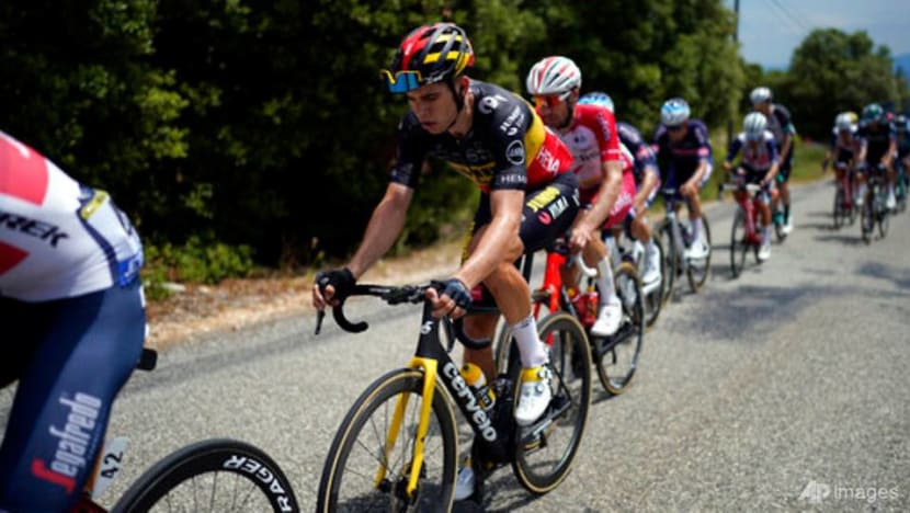 Cycling: Pogacar shows first weakness as Van Aert claims iconic Tour stage win Cycling: Pogacar shows first weakness as Van Aert claims iconic Tour stage win