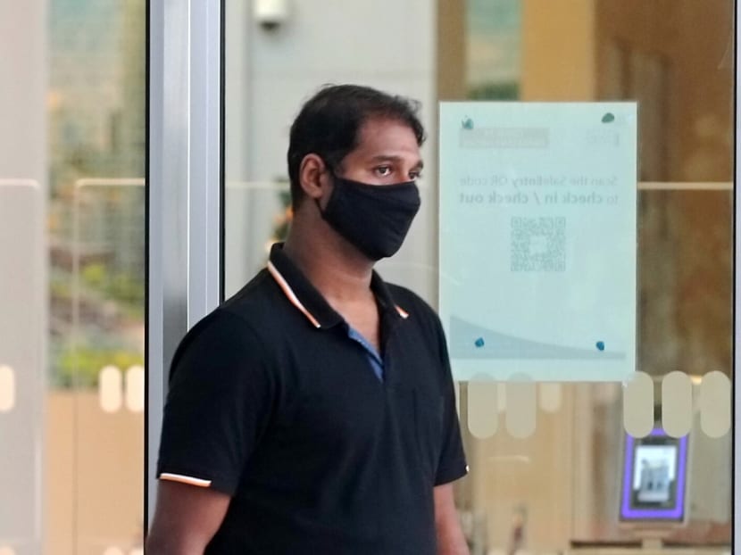 Sadagopan Premnath (pictured) is among almost a dozen Shell employees charged with misappropriating almost S$50 million worth of marine gas oil. Sadagopan Premnath (pictured) is among almost a dozen Shell employees charged with misappropriating almost S$50 million worth of marine gas oil.