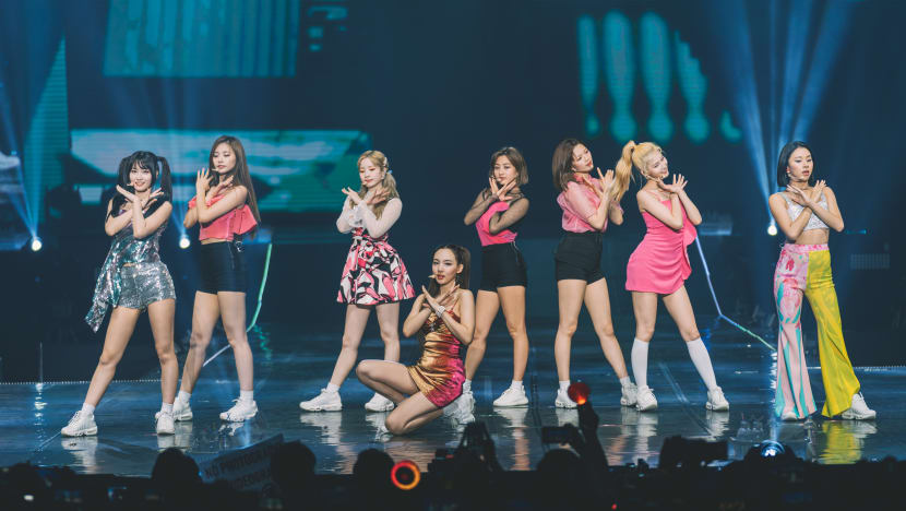TWICE gives rare glimpse of insecurities at Singapore concert