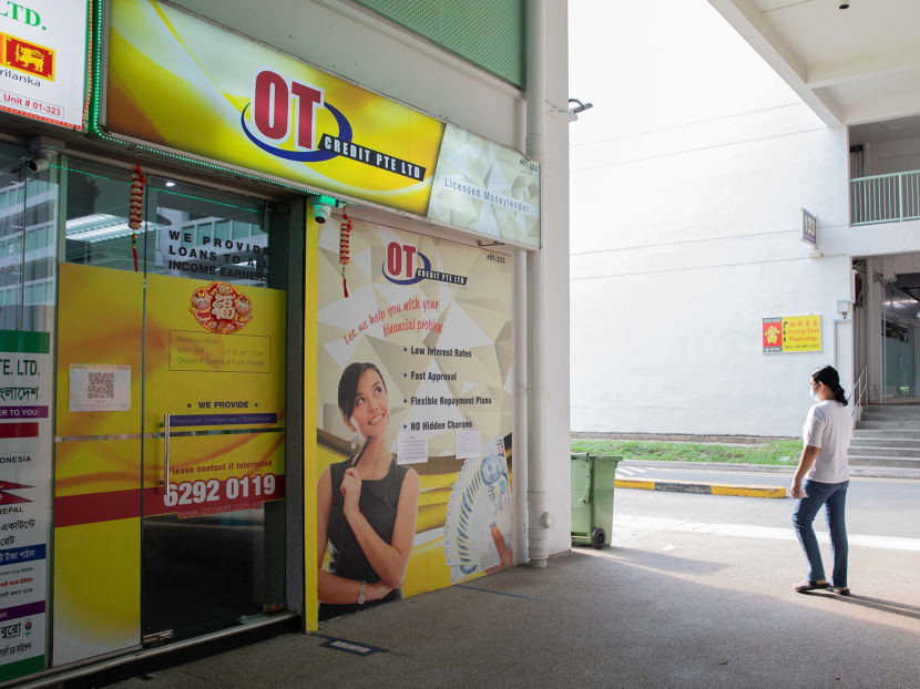 OT Credit, at Block 135 Jurong Gateway Road, has been robbed twice in about five months. OT Credit, at Block 135 Jurong Gateway Road, has been robbed twice in about five months.