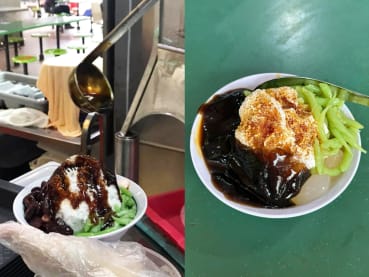 This Bukit Timah dessert stall’s Penang-style cendol comes with off-menu toppings