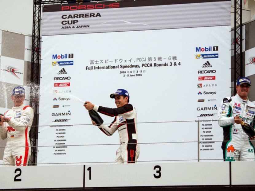 Tang races to first victory in Porsche Carrera Cup Asia - TODAY