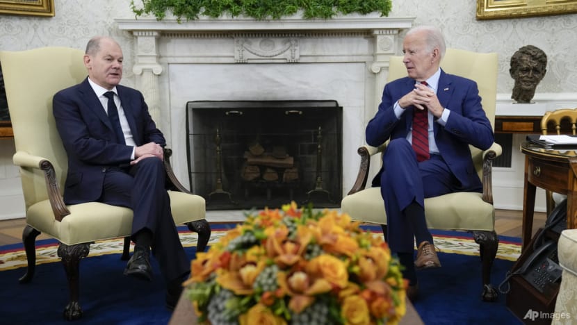 Biden, Scholz vow to punish Russia for war in Ukraine