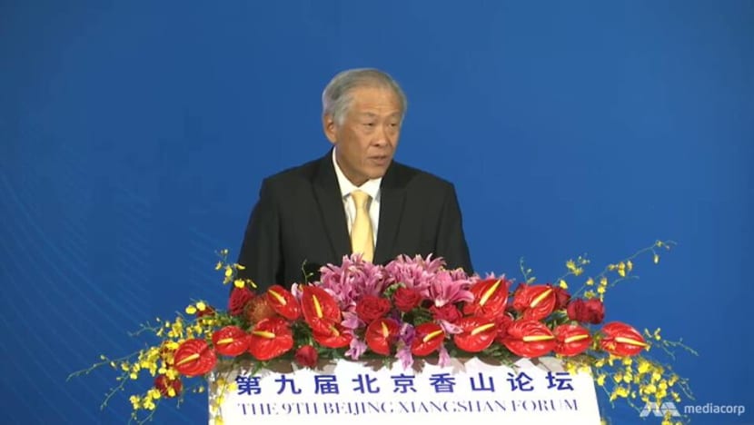 China, US need to find common ground, so as not to risk global instability: Ng Eng Hen China, US need to find common ground, so as not to risk global instability: Ng Eng Hen