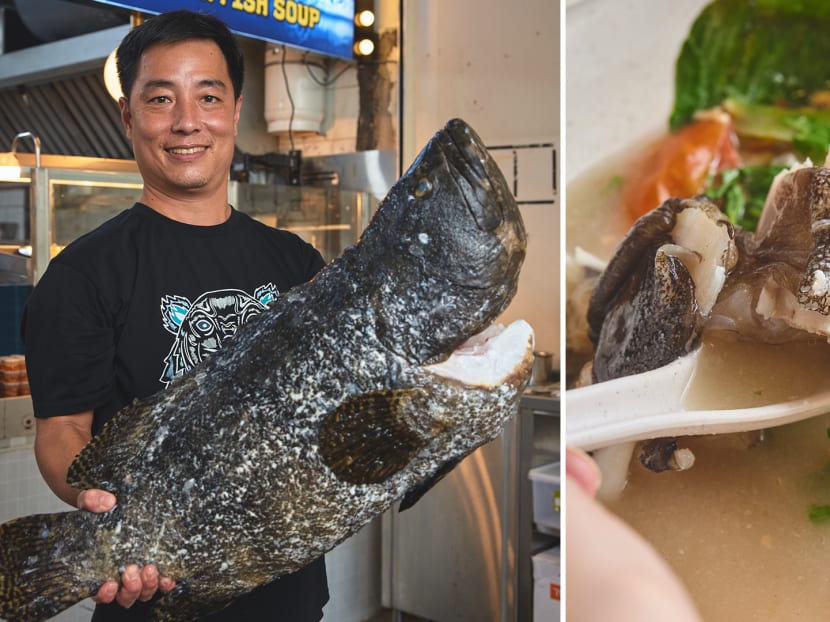 Fish Farm Boss Who Turned Hawker Because Of Pandemic Sells $6 Premium Giant Grouper Soup 