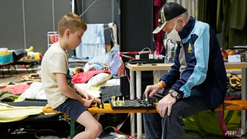 Ukrainians in limbo at Polish refugee centre Ukrainians in limbo at Polish refugee centre