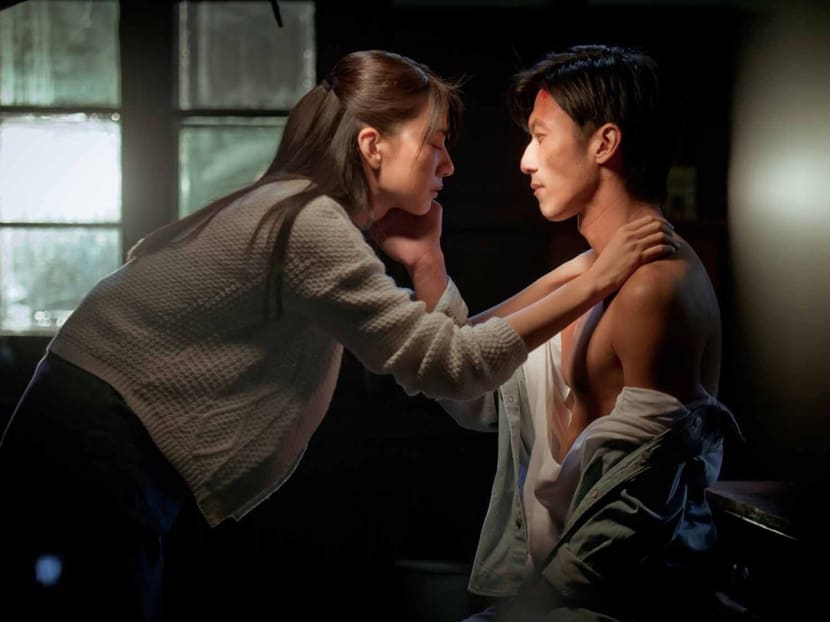 Nicholas Tse and Gao Yuan Yuan romance each other in But Always.