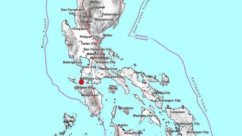 Gempa 6.7 Richter gegar bahagian selatan ibu kota Filipina
