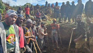 UN says terrain, remote location hamper relief after landslide buries hundreds in Papua New Guinea