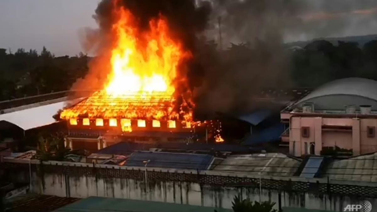 Thai Prison Set On Fire During Riot Over Covid 19 Cluster Cna