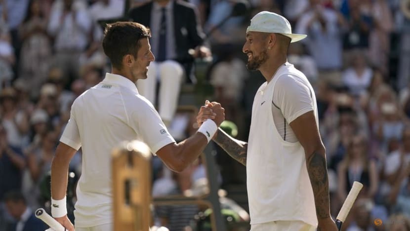 Dinner's on me, but not tonight, Djokovic tells Kyrgios after Wimbledon win Dinner's on me, but not tonight, Djokovic tells Kyrgios after Wimbledon win