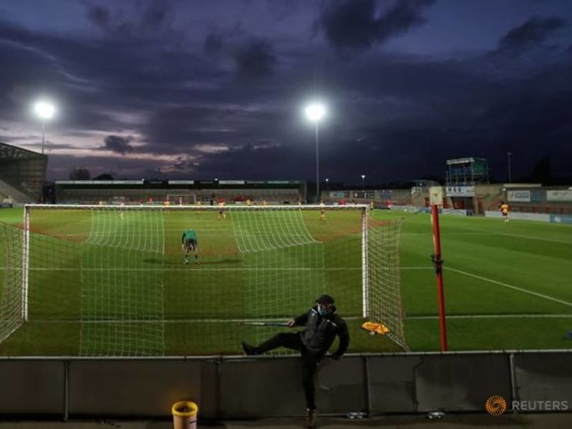Wider Image: A year of empty stadiums lays bare what soccer has missed Wider Image: A year of empty stadiums lays bare what soccer has missed