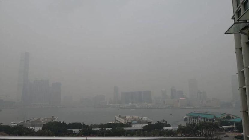 Hong Kong air quality at unhealthy levels; children and elderly told to stay indoors