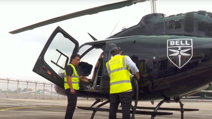 Southeast Asia's first helicopter running on sustainable aviation fuel takes flight in Singapore