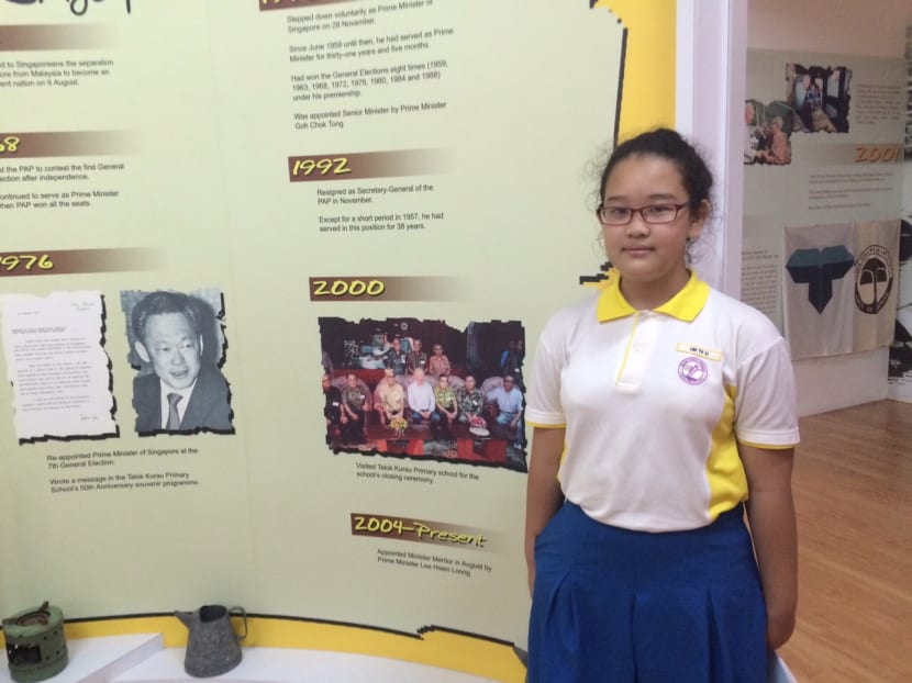 Telok Kurau Primary School remembers Mr Lee Kuan Yew