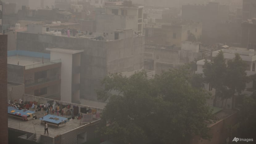 Smog chokes Indian capital as air pollution levels soar Smog chokes Indian capital as air pollution levels soar