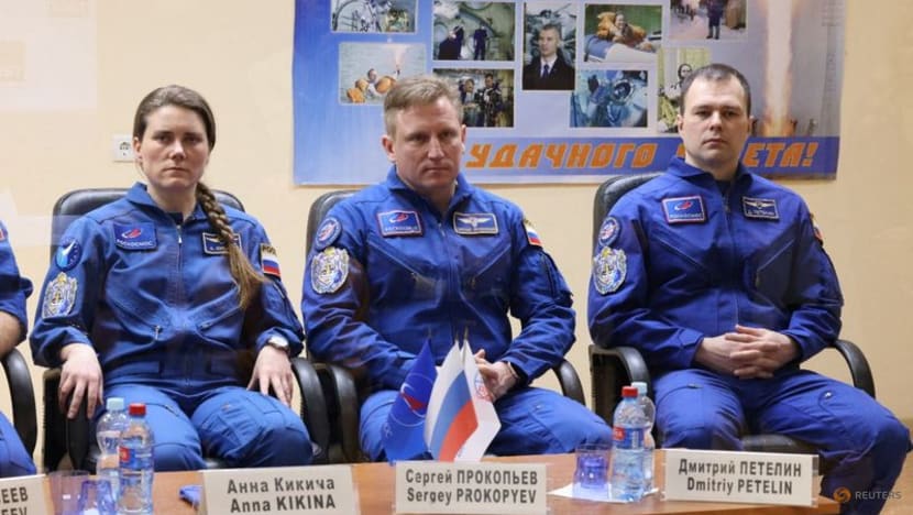 Russian cosmonauts set for Friday launch to International Space Station Russian cosmonauts set for Friday launch to International Space Station