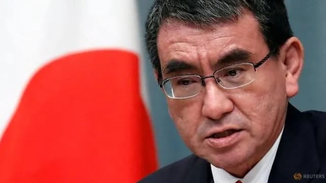 河野太郎宣布参选日本自民党总裁 有望成下一任首相