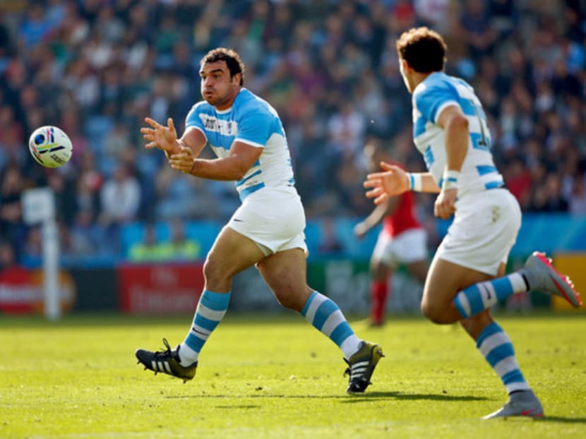 Augustin Creevy of Argentina in action during the 2015 Rugby World Cup Pool C match between Argentina and Tonga last year in Leicester, United Kingdom. Photo: Getty Images