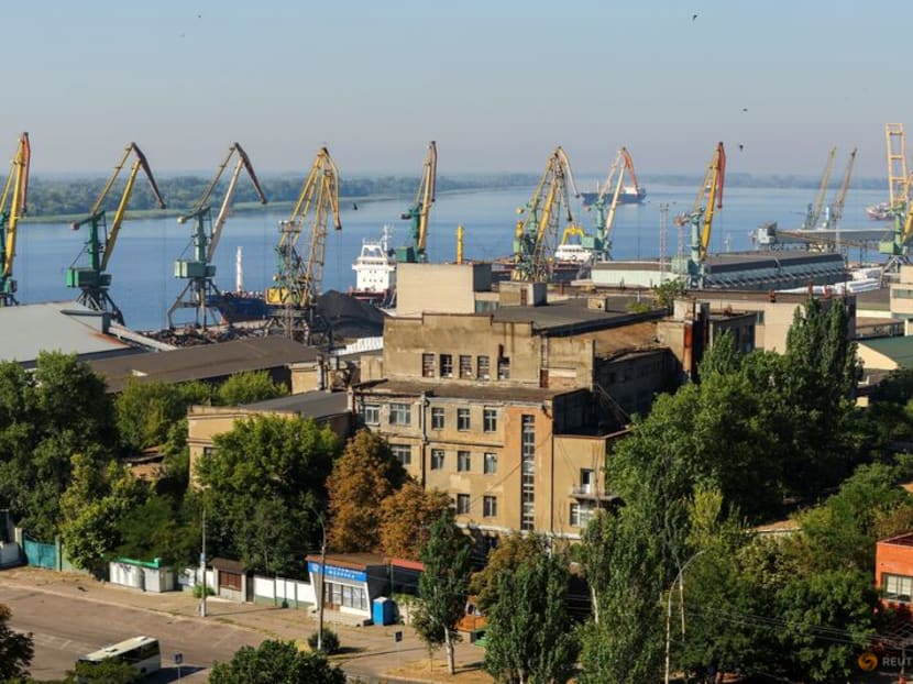 Ukraine launches counter-offensive in south as Russia shells port city