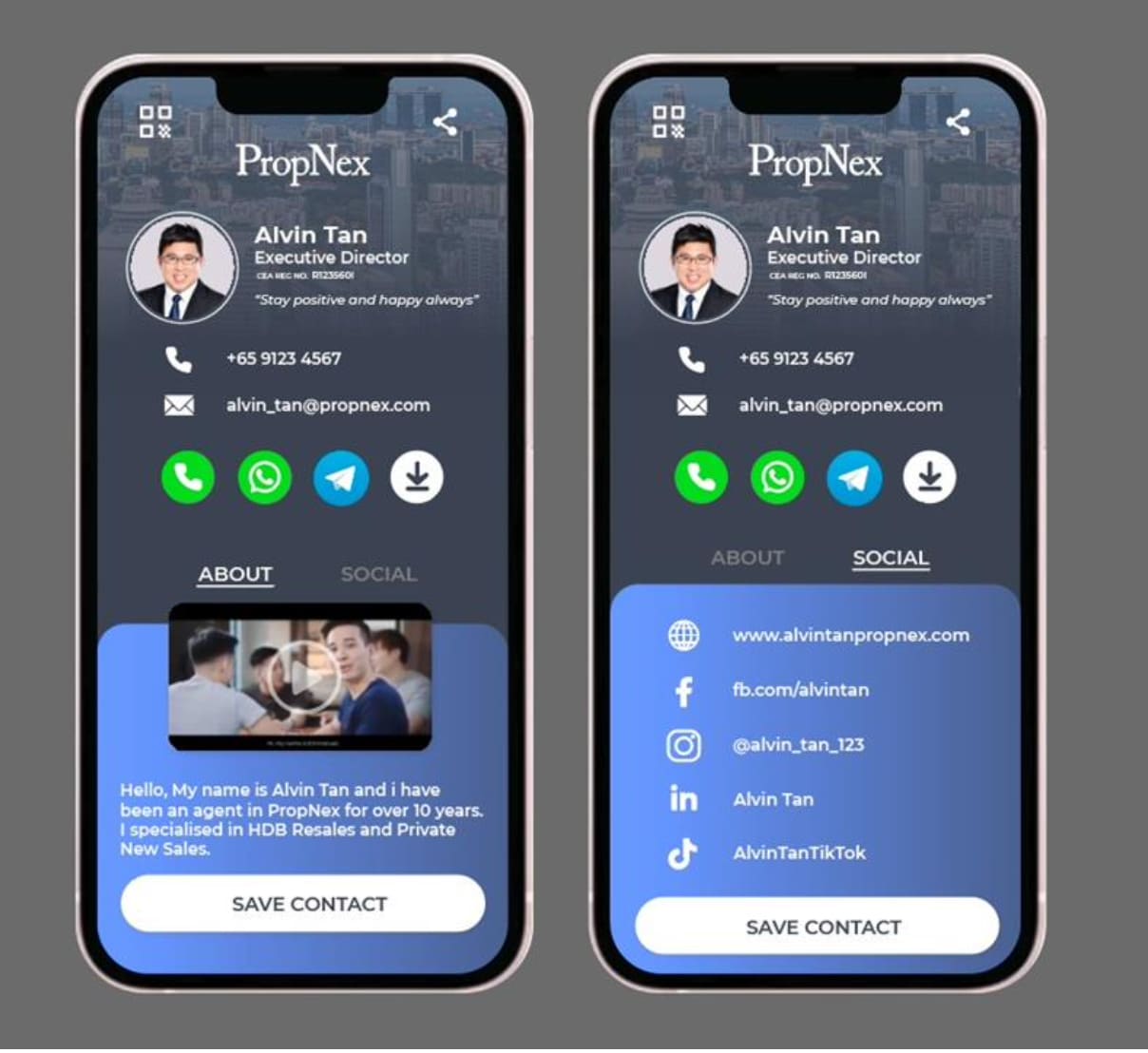Digital name cards grow more popular as companies try to reduce carbon