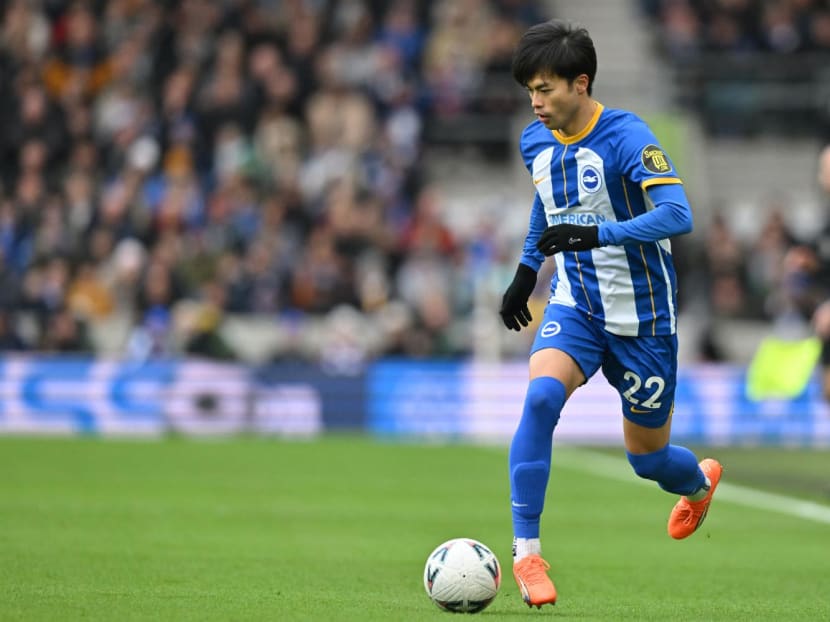 Japanese star Kaoru Mitoma shines in EPL. Will he be the new poster boy for  Asian football? - TODAY