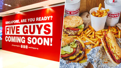 Five Guys Opening Third S’pore Outlet At Ion Orchard