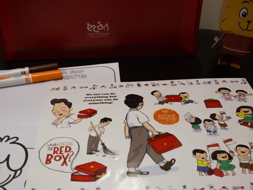 Lee Kuan Yew’s red box inspires children to dream big for Singapore