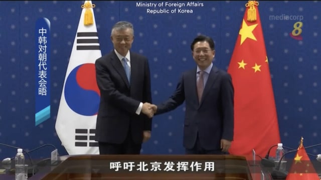 中韩代表首尔会晤 讨论稳控朝鲜半岛局势方案