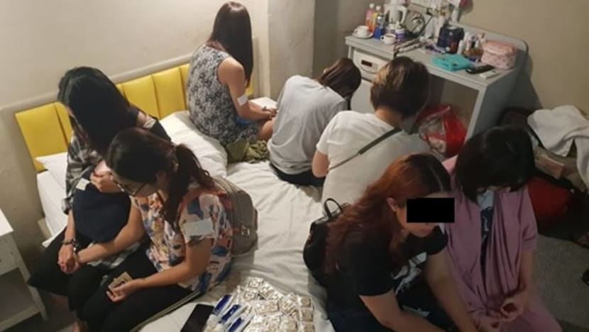 17 women arrested in vice raids at multiple hotels