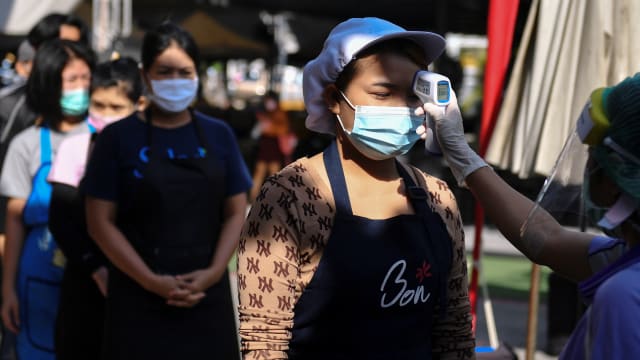 【冠状病毒19】泰国新增1390起病例 再有三人病逝