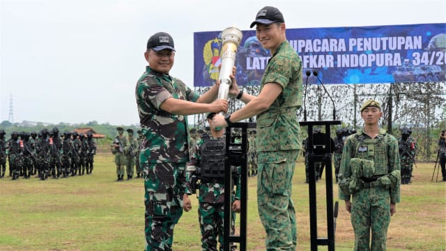 我国和印尼武装部队完成演习 加强两国陆军联系和了解