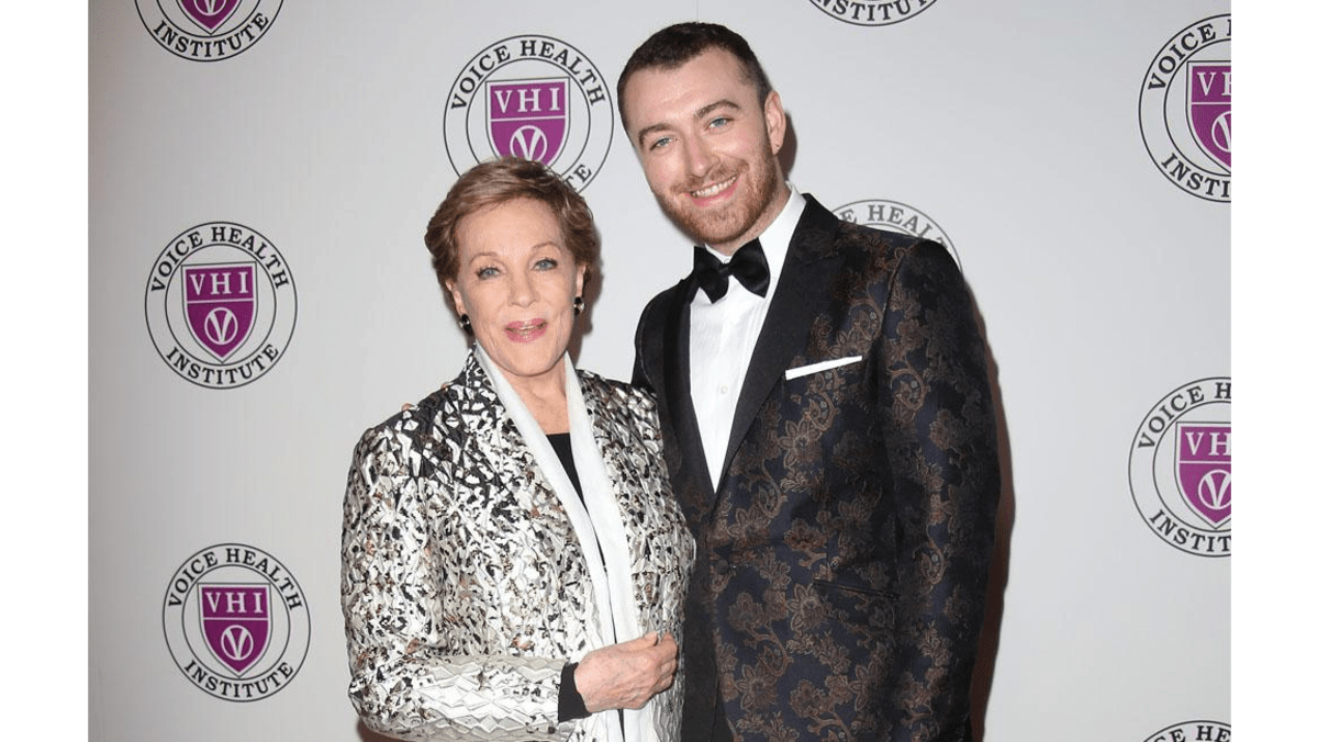 Sam Smith Meeting Julie Andrews was a dream come true 8days