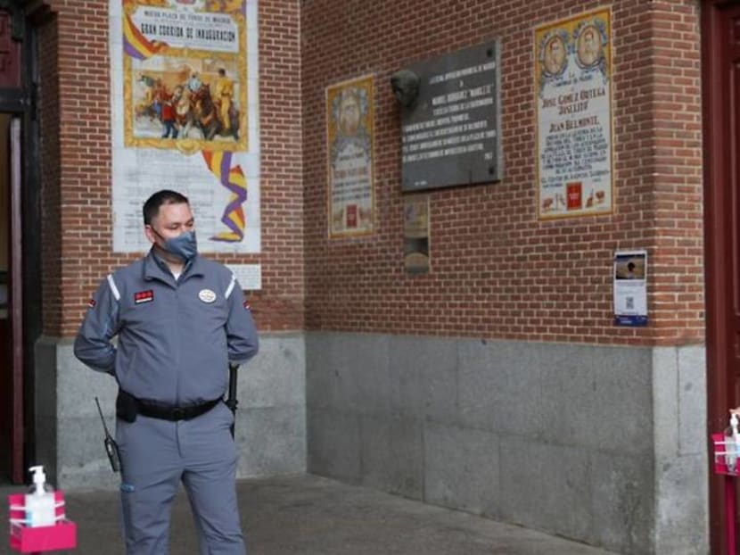 Spanish aficionados return to Madrid bullring for first time since pandemic Spanish aficionados return to Madrid bullring for first time since pandemic