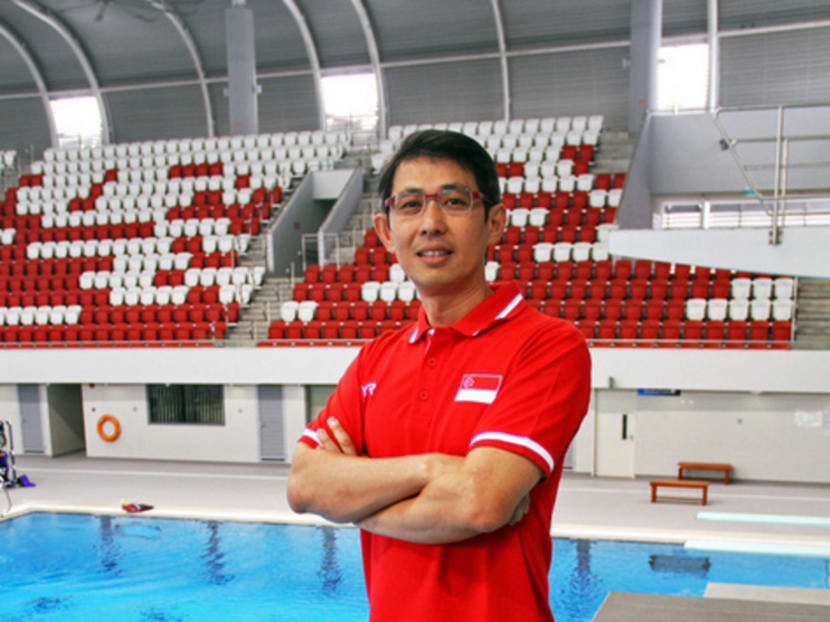 William Lee says it is an honour to be selected by Fina as a diving judge for the Olympic Games, forming part of a 23-strong group of officials. Photo: Damien Teo