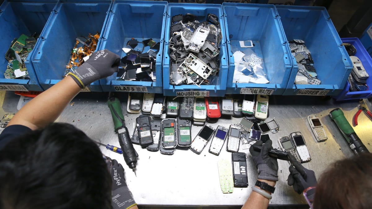 Only 6 per cent of domestic ewaste ends up in recycling bins NEA