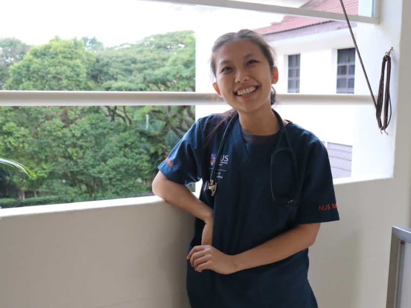 Fourth year NUS medicine student Faye Ng Yu Ci said that even after taking up her medical studies she never lost her passion for literature and poetry.