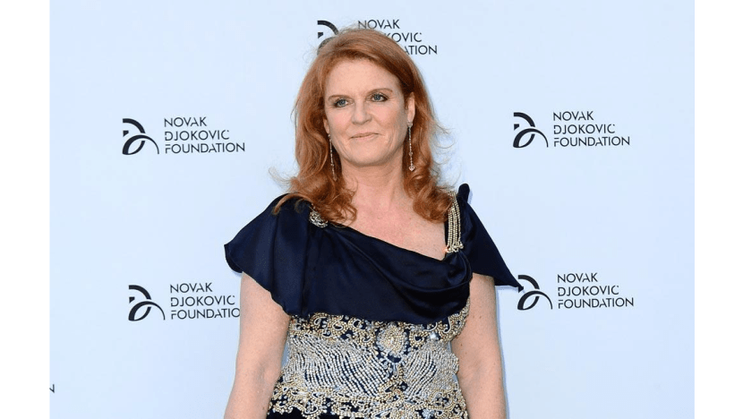 Sarah ferguson reception dress cheap