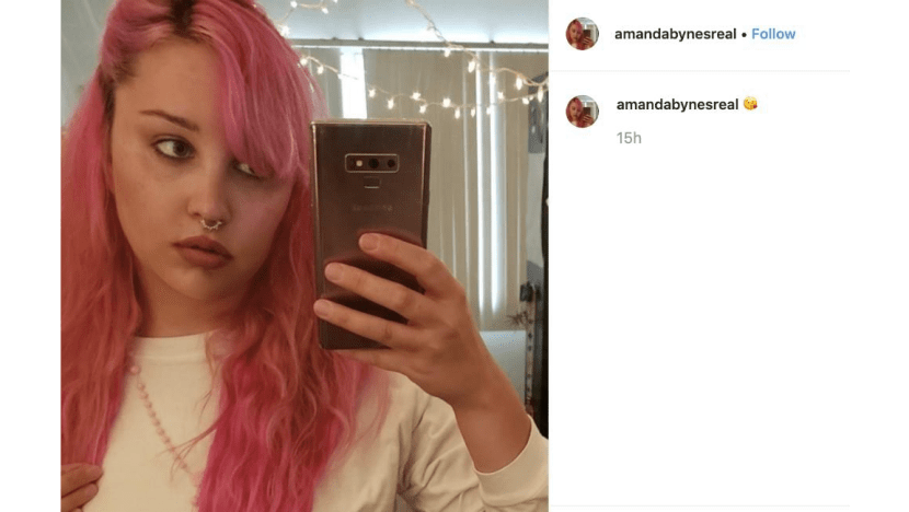Amanda Bynes joins Instagram