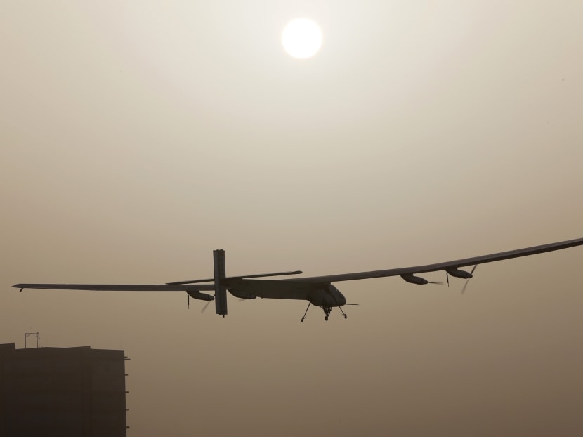 Gallery: Pilot to fly solar plane across Pacific for 5 days, 5 nights