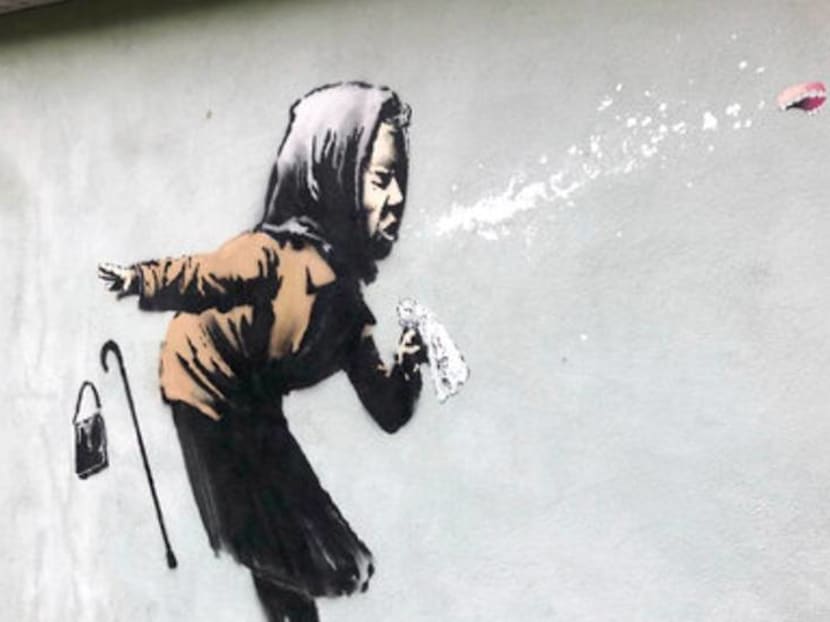 UK homeowner delays sale of Bristol home after Banksy mural appears UK homeowner delays sale of Bristol home after Banksy mural appears