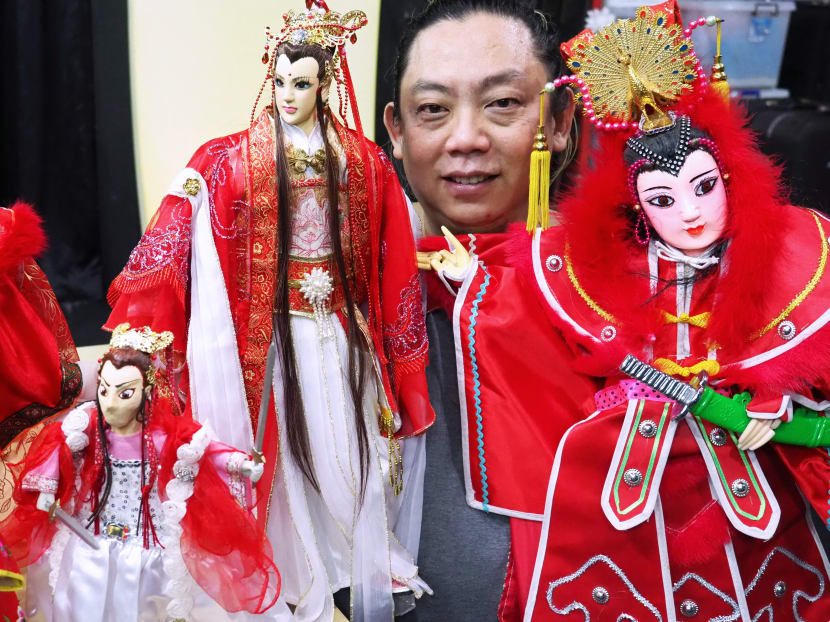 Benjamin Ho, 49, puppeteer and artistic director of Paper Monkey Theatre. Photo: Wong Casandra/TODAY